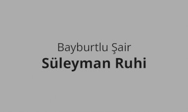 Şair Süleyman Ruhi