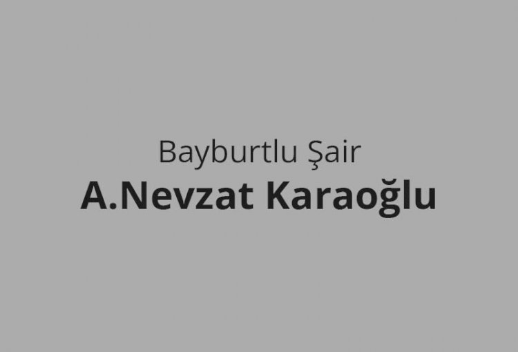 Şair Nevzat Karaoğlu